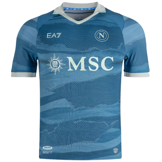 Jersey 2025 Napoli Partenope Limited Especial Manga corta Versión Fan