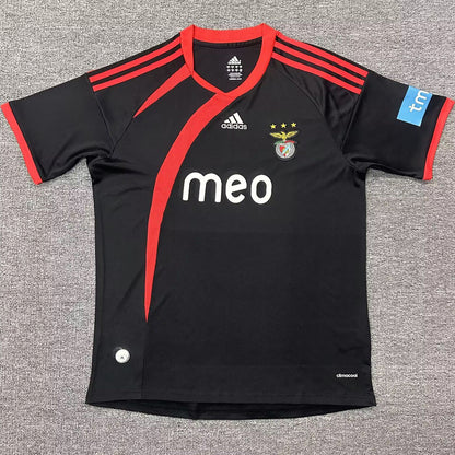 Jersey 2009/2010 Benfica Visitante Manga corta Versión Fan Retro