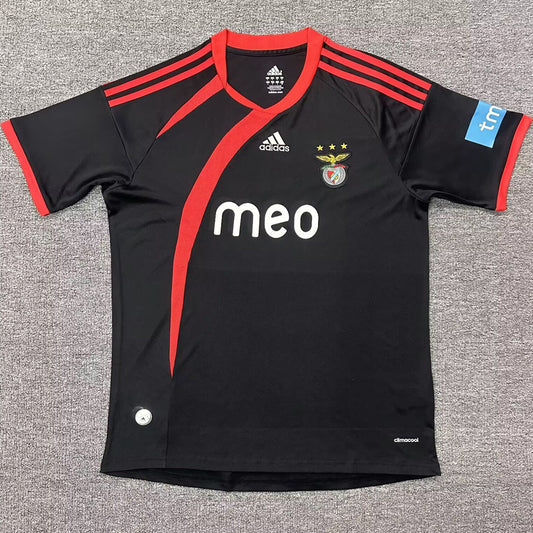Jersey 2009/2010 Benfica Visitante Manga corta Versión Fan Retro