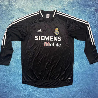 Jersey 2004/05 Real Madrid Visitante Manga larga Versión Fan Retro