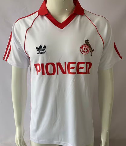 Jersey 1980/1981 1. FC Koln Local Manga corta Versión Fan Retro