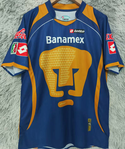 Jersey 2008/09 Pumas UNAM Visitante Manga corta Versión Fan Retro