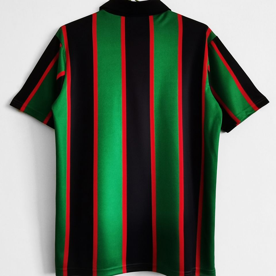 jersey 1993/95 aston villa visitante manga corta versión fan retro