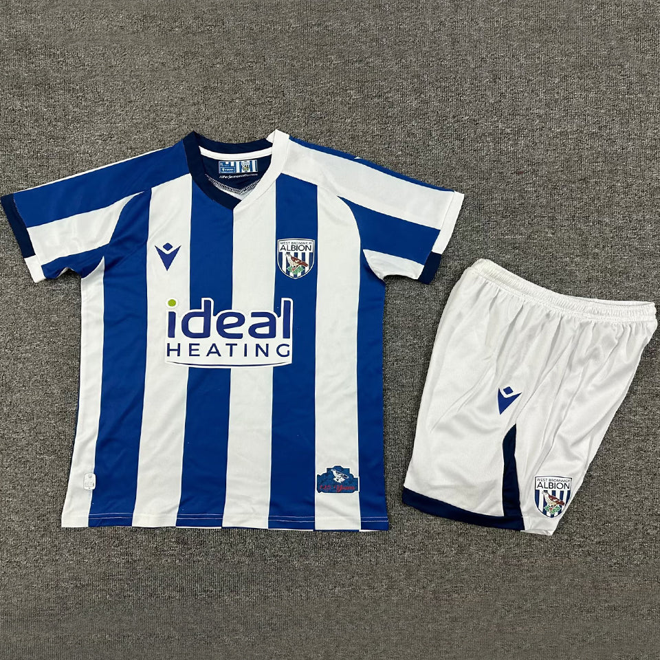 Jersey 2025/26 West Bromwich Albion Local Manga corta Niño