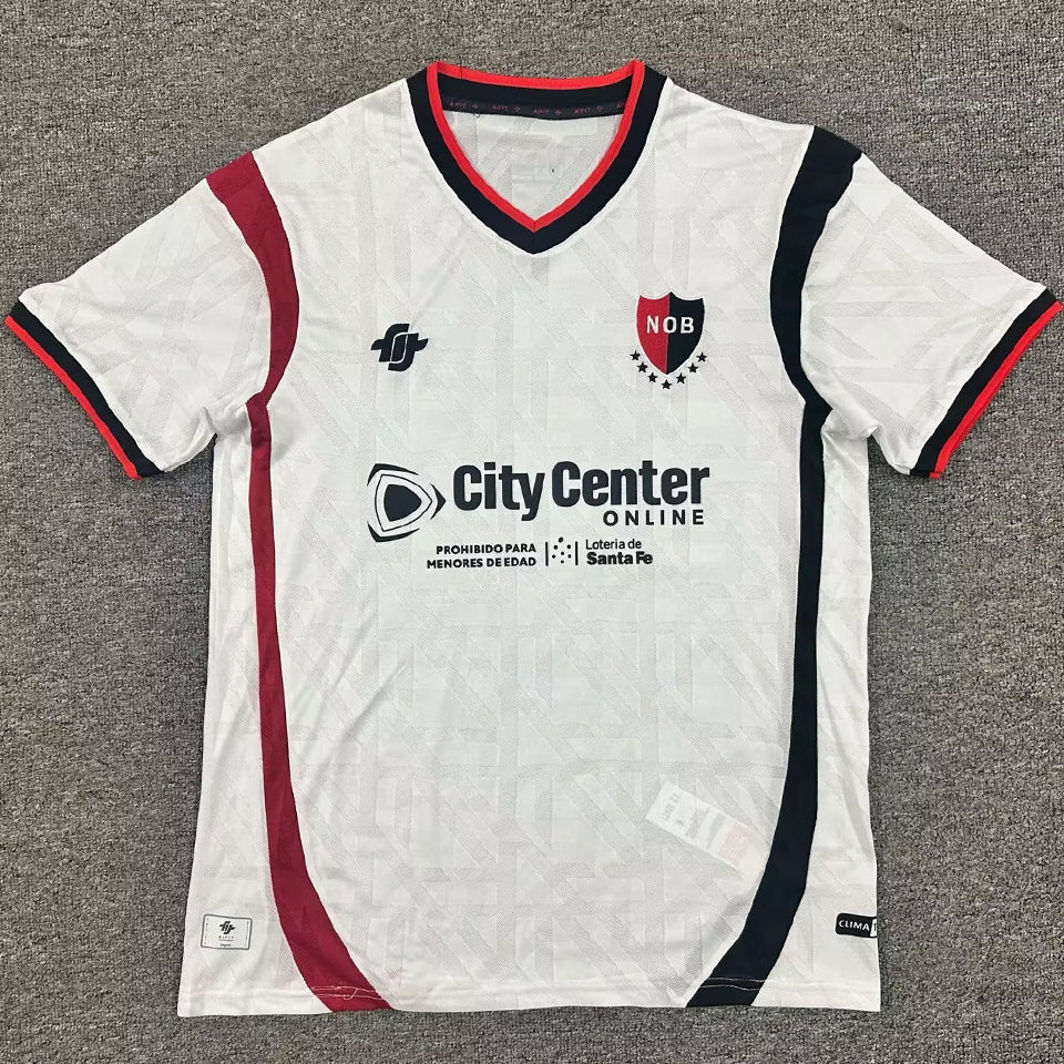 jersey 2026/27 newell's old boys visitante manga corta versión fan