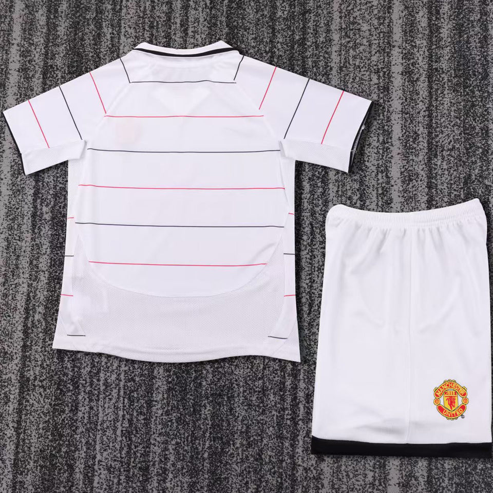 Jersey 2003/2005 Manchester United Visitante Manga corta Niño Retro