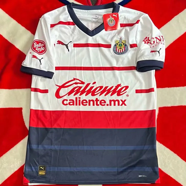 Jersey 2023/24 Chivas Visitante Manga corta Versión Fan