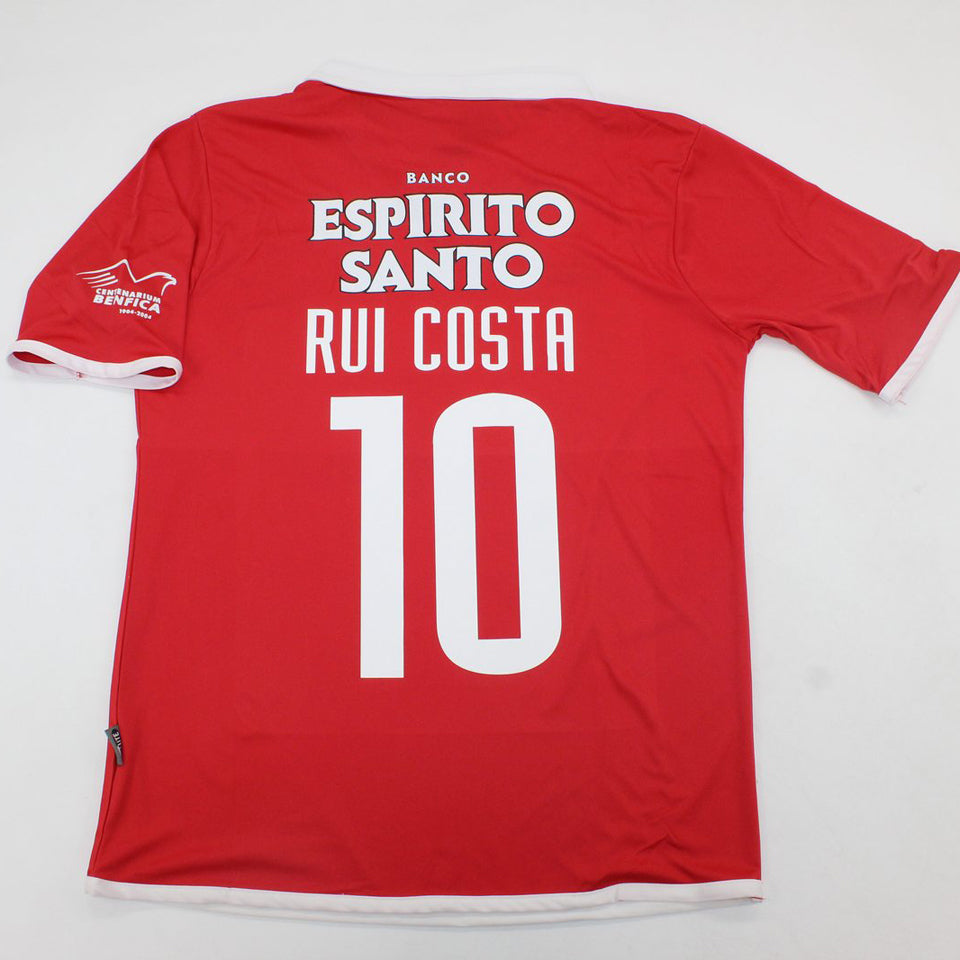 jersey 2004/2005 benfica local manga corta versión fan retro