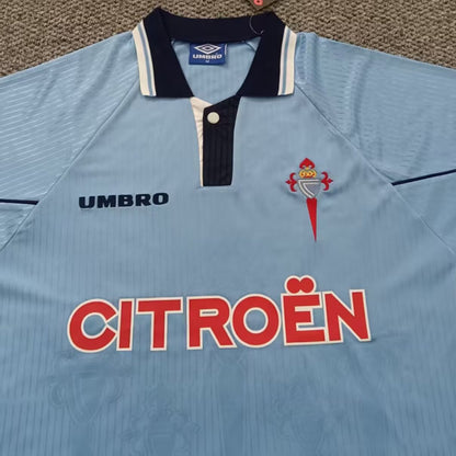 Jersey 1997/1999 Celta Local Manga corta Versión Fan Retro