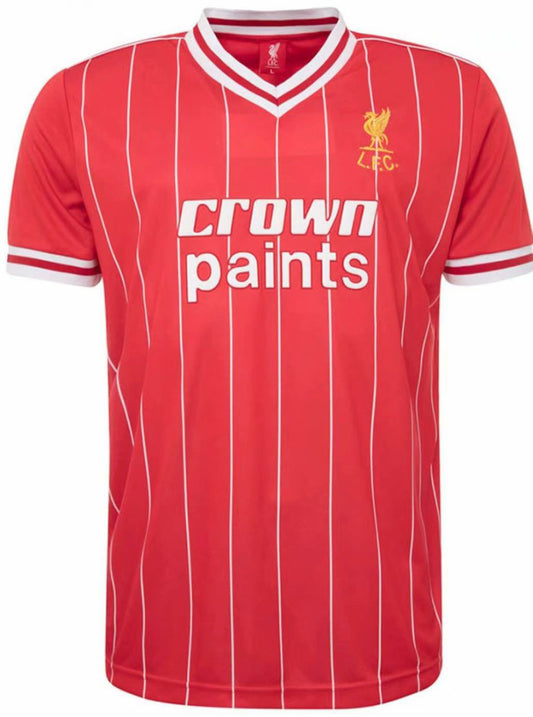 Jersey 1981 Liverpool Especial Manga corta Versión Fan Retro