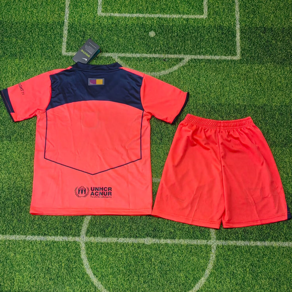 Jersey 2025/26 Barcelona Tercero Manga corta Niño