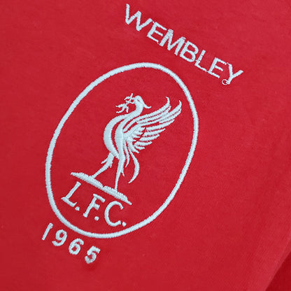 Jersey 1965 Liverpool Local Manga corta Versión Fan Retro