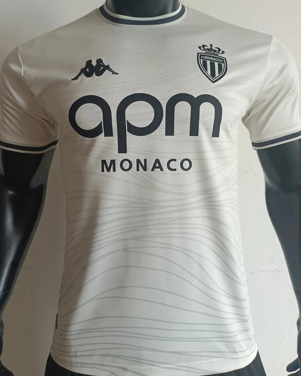 Jersey 2024/25 Monaco Visitante Manga corta Versión Jugador