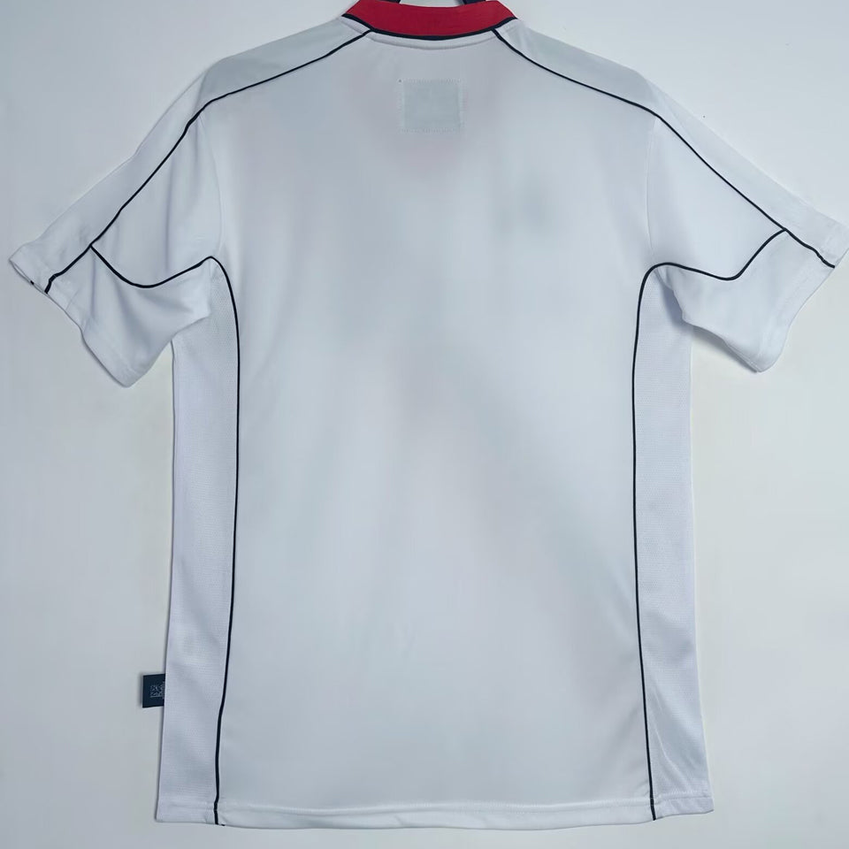 jersey 2002/03 manchester city visitante manga corta versión fan retro