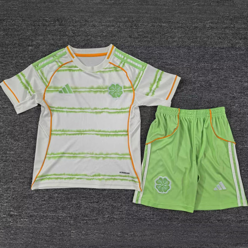 Jersey 2025/26 Celtic Tercero Manga corta Niño