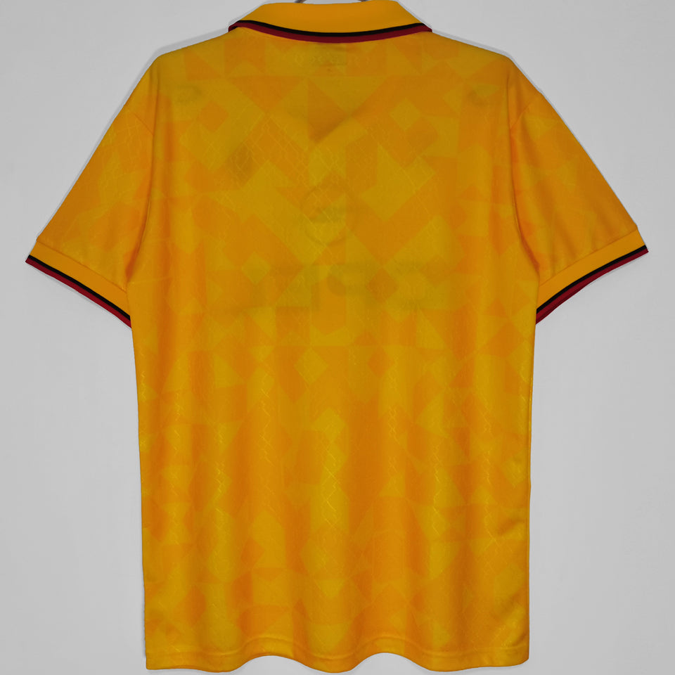 jersey 1995/96 ac milan tercero manga corta versión fan retro