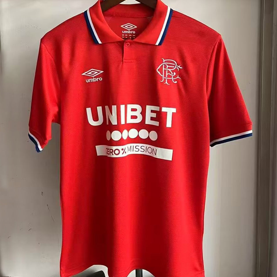 Jersey 2025/26 Glasgow Rangers Tercero Manga corta Versión Fan