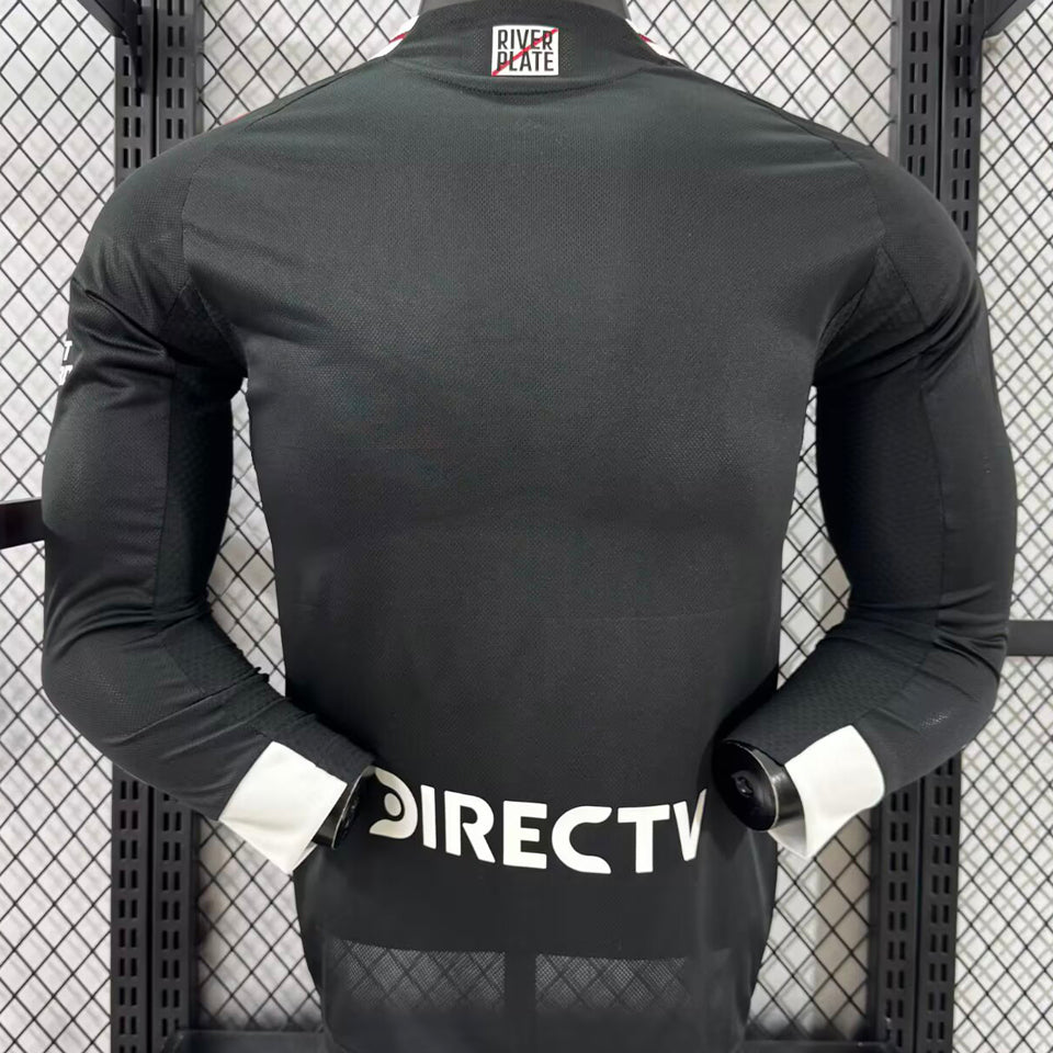 Jersey 2025/26 River Plate Visitante Manga larga Versión Jugador