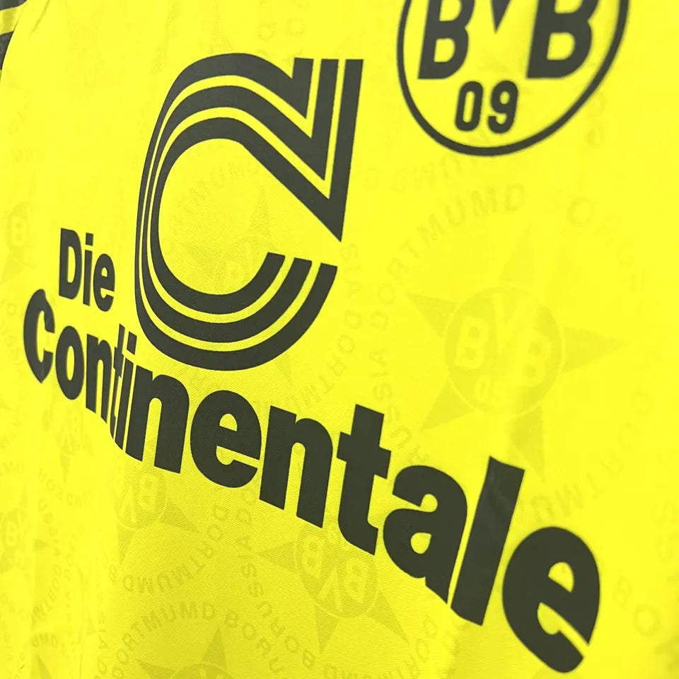 Jersey 1994/95 Borussia Dortmund Local Manga corta Versión Fan Retro