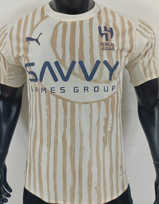 Jersey 2025/26 Al Hilal SFC Visitante Manga corta Versión Jugador