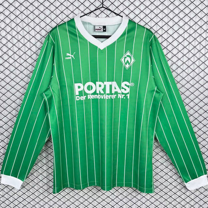 Jersey 1988/1989 Werder Bremen Visitante Manga larga Versión Fan