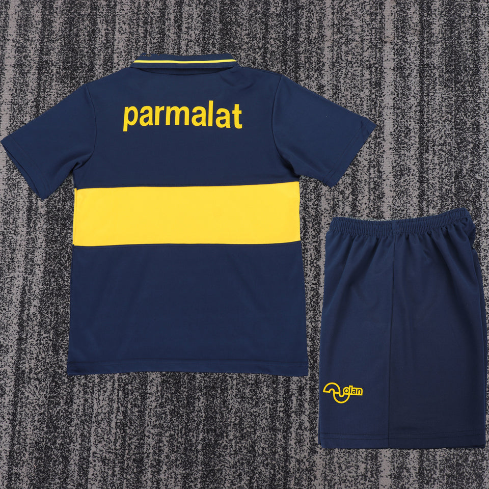 jersey 1993/1995 boca local manga corta niño retro