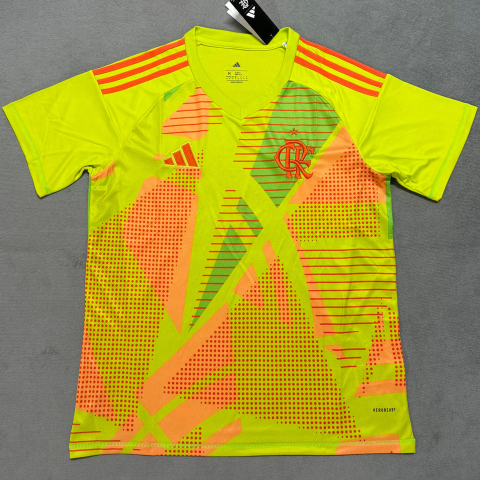 jersey 2025/26 flamengo portero manga corta versión fan