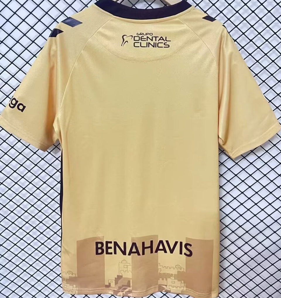 Jersey 2024/25 Malaga Tercero Manga corta Versión Fan