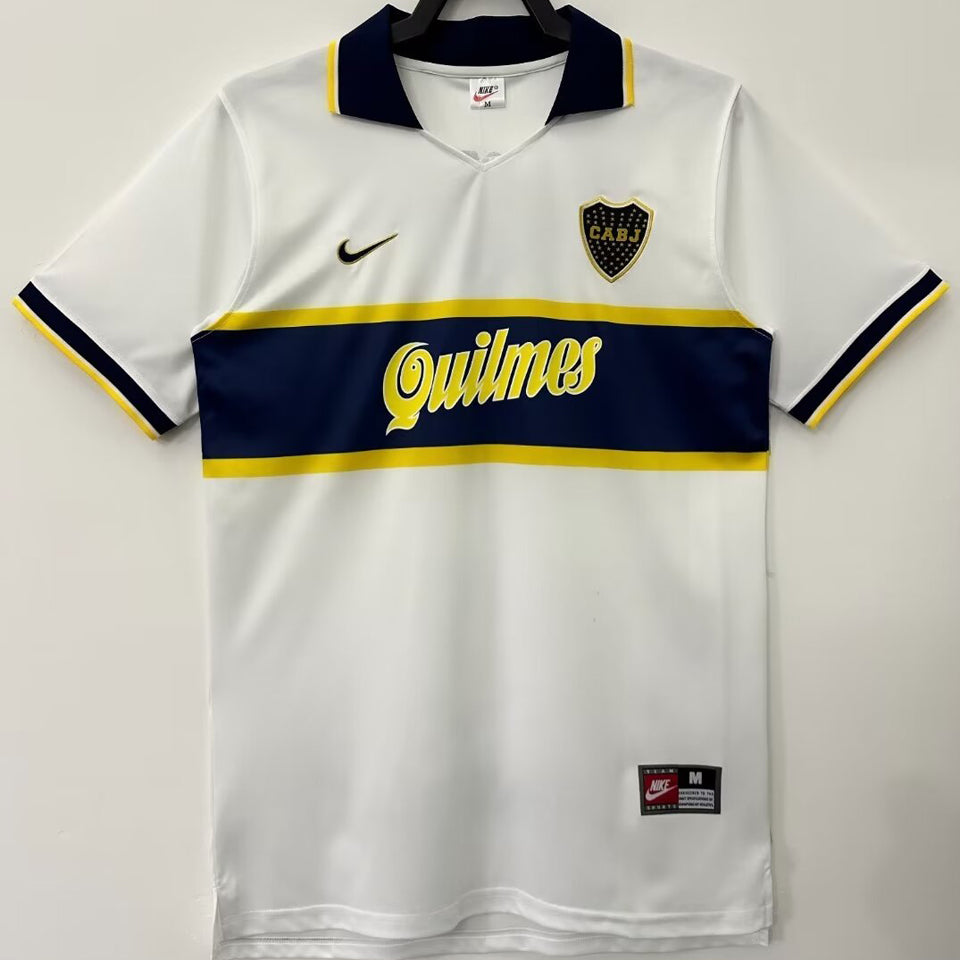 jersey 1996/97 boca visitante manga corta versión fan retro