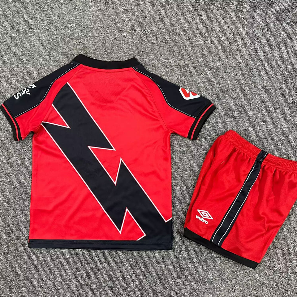 jersey 2025/26 vallecano visitante manga corta niño