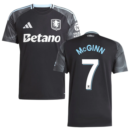 Jersey 2025/26 Aston Villa Visitante Manga corta Versión Fan