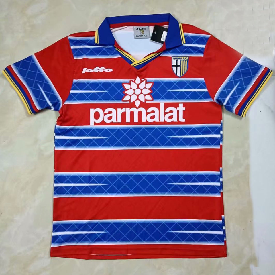 jersey 1998/99 parma visitante manga corta versión fan retro