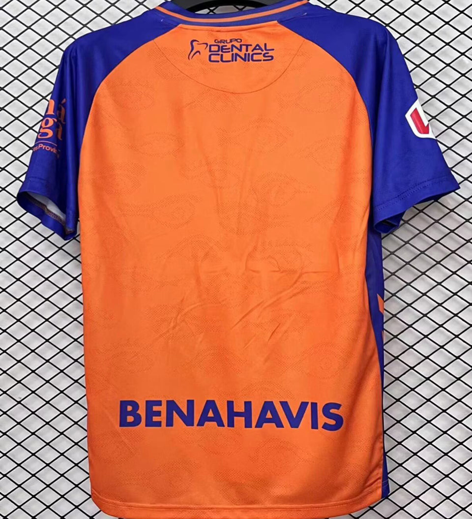 Jersey 2025/26 Malaga Visitante Manga corta Versión Fan