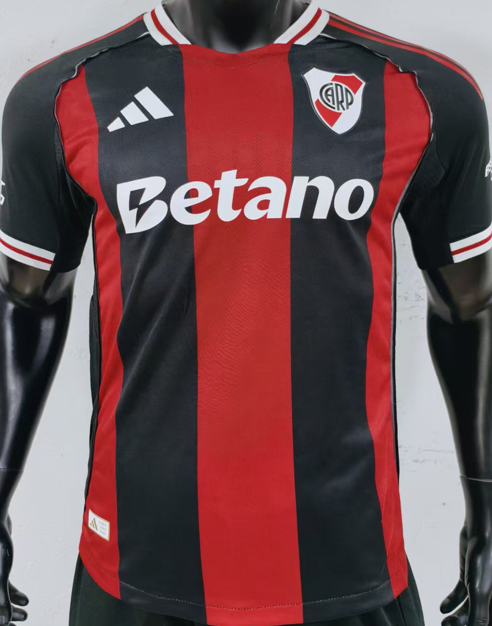 jersey 2025/26 river plate visitante manga corta versión jugador