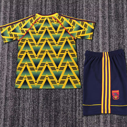 Jersey 1991/93 Arsenal Visitante Manga corta Niño Retro