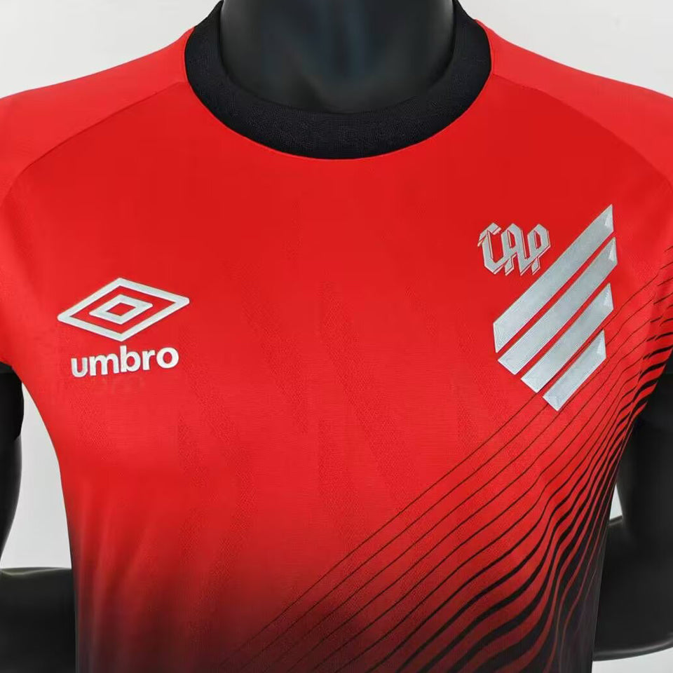 jersey 2025/26 athletico paranaense local manga corta versión jugador