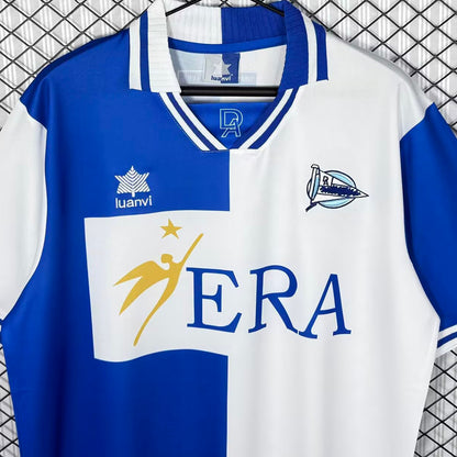 Jersey 1999/2000 Alaves Local Manga corta Versión Fan Retro