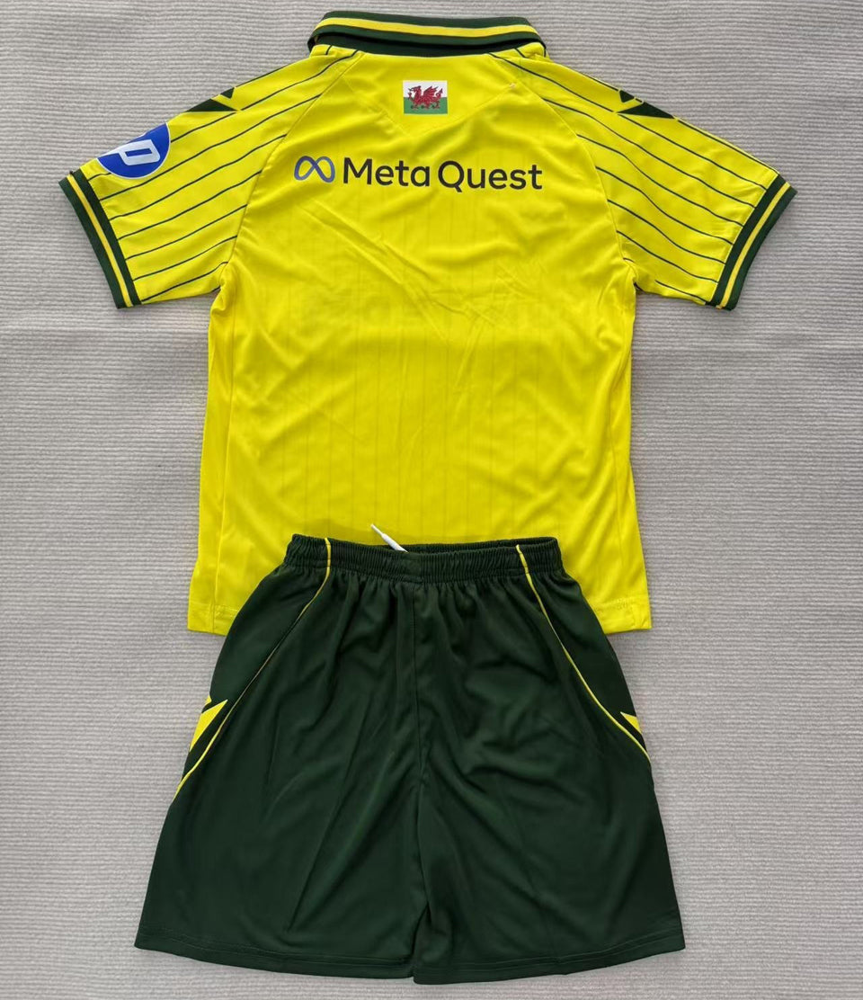 jersey 2025/26 wrexham visitante manga corta niño
