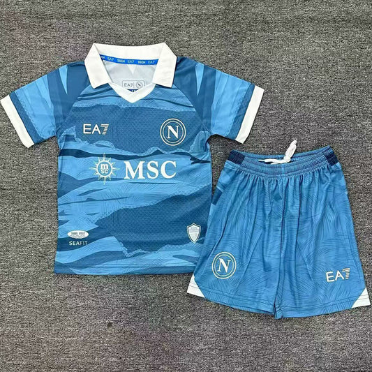 Jersey 2025 Napoli Partenope Limited Especial Manga corta Niño