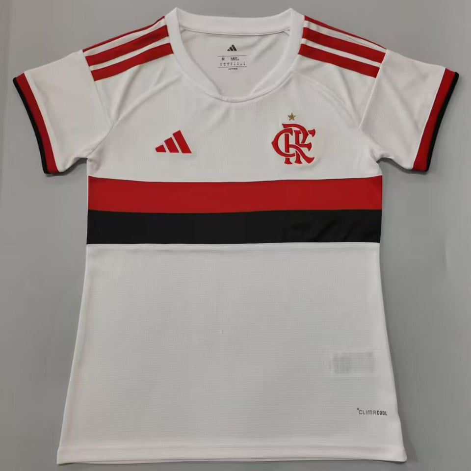 jersey 2026/27 flamengo visitante manga corta mujer