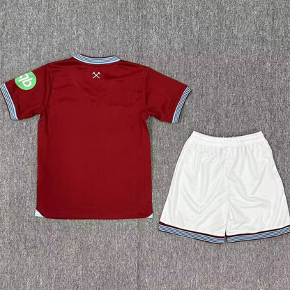 Jersey 2025/26 West Ham Local Manga corta Niño