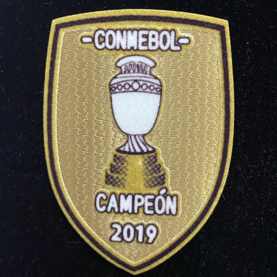 2019 2019 conmebol campeon patch 2019 parches/letras