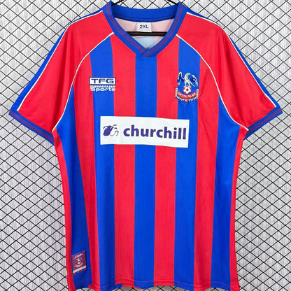 Jersey 1999/2000 Crystal Palace Local Manga corta Versión Fan Retro