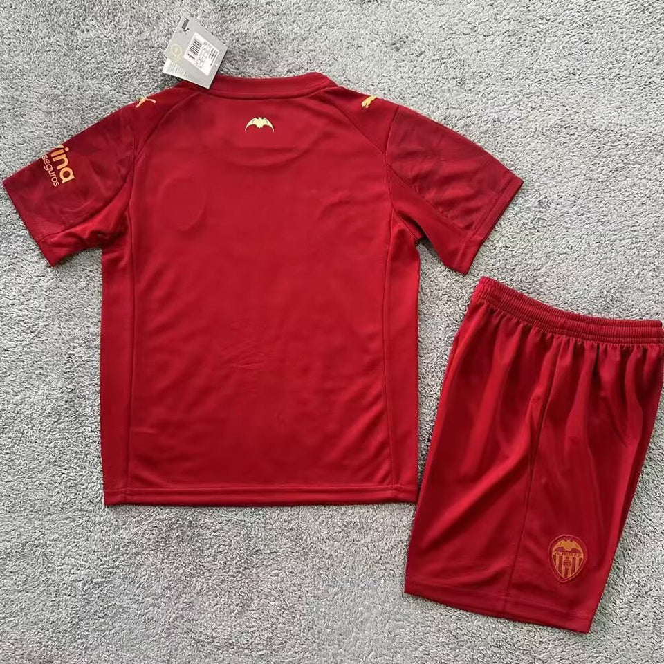 Jersey 2025/26 Valencia Visitante Manga corta Niño