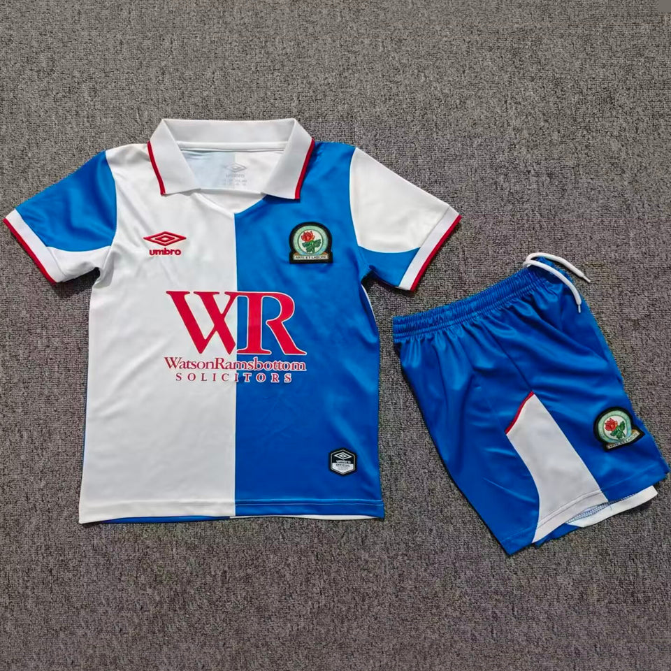 jersey 2026/27 blackburn local manga corta niño
