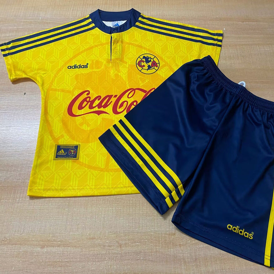 jersey 1998/99 club america local manga corta niño retro