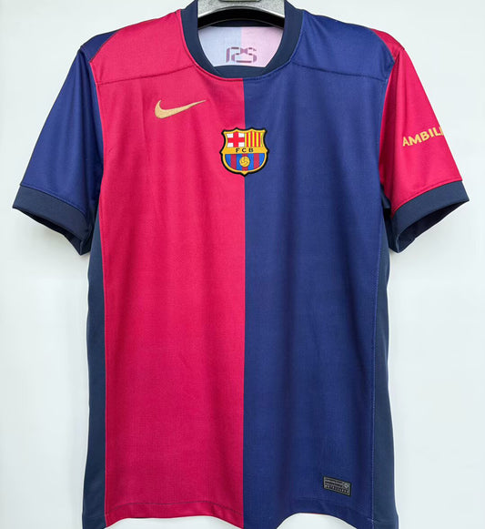 Jersey 2024/25 Barcelona Local Manga corta Versión Fan