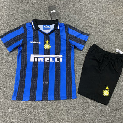 Jersey 1997/98 Inter Milan Local Manga corta Niño Retro