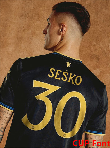 Jersey 2025/26 Manchester United Tercero Manga larga Versión Fan