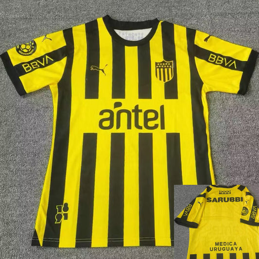 Jersey 2024/25 Atletico Penarol Local Manga corta Versión Fan